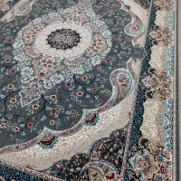 6 تخته فرش 9متری طرح سوگند زمینه دلفینی 700شانه|فرش|قم, نیروگاه|دیوار