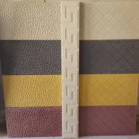 موزاییک پلیمری واش بتن دیوارپوش دور باغچه ای