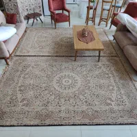 فرش ابریشمی ماشینی نو تراکم بالا