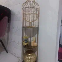 قفسه دکوری طلایی نو نو