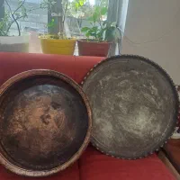 فروش تشت وسینی بزرگ مسی|کلکسیون اشیاء عتیقه|دابودشت, |دیوار