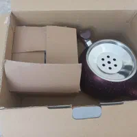 کتری گرانیتی قوری چینی|قوری، کتری، قهوهساز دستی|کرمانشاه, |دیوار