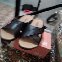 صندل طبی اصل دنگ مشکی سایز 36 نونو با کارتون
