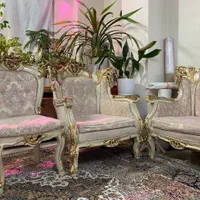 مبل ۹ نفره سلطنتی کاملا سالم|مبلمان خانگی و میز عسلی|کرج, گلشهر|دیوار