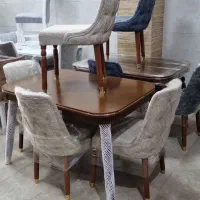 مدل لاکچری پشت بلند|میز و صندلی غذاخوری|کرج, حیدرآباد|دیوار