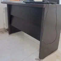 کتابخانه ام دی اف نئوپان و میزتحریر ست