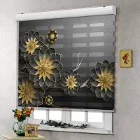 پرده چاپی پرده زبرا ،تعمیرات انواع پرده|پرده، رانر، رومیزی|ارومیه, |دیوار