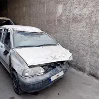 پراید مدل 1392 تصادفی