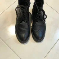 کفش بوت چرم