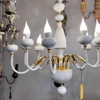 لوستر کریستالی نو|لوستر و چراغ آویز|مشهد, امامیه (شهرک غرب)|دیوار