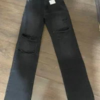 شلوار واید نو سایز۳۴ زغالی