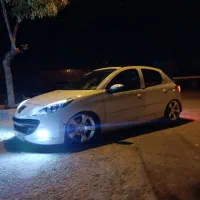 ۲۰۷سقف پانوراما دنده ای بدون رنگ و ضربه|خودرو سواری و وانت|میمه, |دیوار