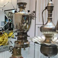 سماور نفتی و آفتابه لگن ورشو