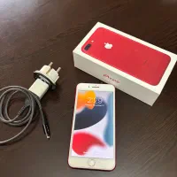 گوشی آیفون سون پلاس قرمز|موبایل|رشت, نیکمرام|دیوار