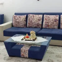 یکدست مبل 6 نفره با شزلون بسیار بسیار سالم