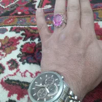 انگشترنقره باسنگ یاقوت سرخ