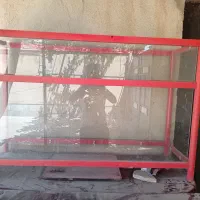 ویترین فلزی .پیشخوان