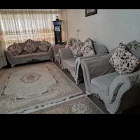 مبلمان ۹نفره  درحد نو تمیز وسالم بدون پارگی