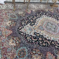 ۲ تخته فرش ۱۲ متری دستباف گونه کاشان