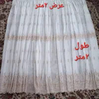 پرده حریر وپارچه ای