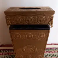 سطل و جا دستمالی