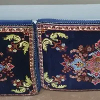 یک جفت پشتی دستبافت،کرک کاشان سالم و درحدنو|پشتی|قم, زنبیل آباد|دیوار