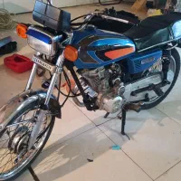 موتور/۱۲۵/استارتی/کاربرات/مدل ۹۴|موتورسیکلت|فیروزآباد (لرستان), |دیوار