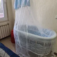 گهواره کنار تختی|اسباب و اثاث بچه|کرج, گلشهر|دیوار