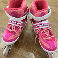 اسکیت کفشی کودک به همراه کلاه و لوازم ایمنی اسکیت