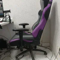 صندلی گیمینگ کولر مستر Cooler Master - مشکی بنفش|صندلی و نیمکت|کرمانشاه, |دیوار