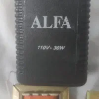 ترانس آلفا 220 به 110 30wو به9vدوبل و15v|سایر لوازم برقی|تهران, جنت‌آباد مرکزی|دیوار