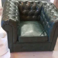 فروش مبل و میز وسط  چرم