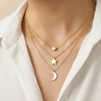گردنبند ماه و ستاره
