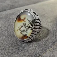 انگشتر شجر و فیروزه