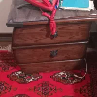 سرویس کامل تختخواب دونفره چوب و تشک و عسلی|تخت و سرویس خواب|تهران, تجریش|دیوار