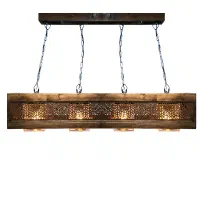 لوستر چوبی  طرح نیکا|لوستر و چراغ آویز|مراغه, |دیوار