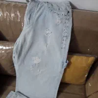 شلوار جین زاپدار سایز ۳۴