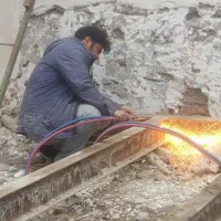 جوشکاری آهنگرهوابرش برشکاری نرده حفاظ سایبان درب