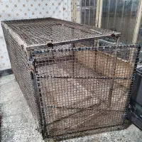 قفس آهنی محکم وسنگین|لوازم جانبی حیوانات|خمینی‌شهر, |دیوار