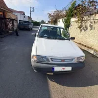 پراید صبا سفید مدل ۸۴ دوگانه سوز دستی