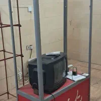 ویترین با جای طبقه شیشه ای