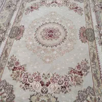هفت تخته فرش نه متری درحدنو طاووس نگین مشهد
