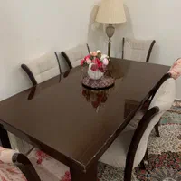 ست ۶ نفره ناهار خوری تمام چوب|میز و صندلی غذاخوری|تهران, نارمک جنوبی|دیوار
