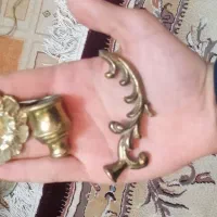 آینه شمعدان برنجی اصل|آینه|ورامین, ورامین|دیوار