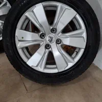 رینگ تارایی اصلی با لاستیک دوتا 100دوتا 80%