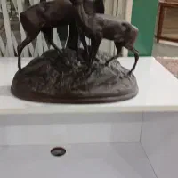 غزال ۱۸۰۰ میلادی انتیک واقعی امضا دار