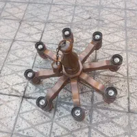 لوستر۸شاخهچوبی|لوستر و چراغ آویز|ری, علایین|دیوار