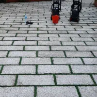 شستشوی محوط حیاط با دستگاه واتر جت|خدمات نظافت|نوشهر, |دیوار