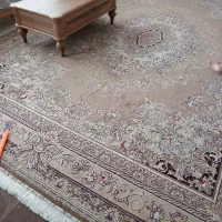 فرش کرم نسکافه ای ۱۲متری