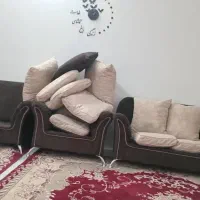2دست مبل7نفره راحتی برای فروش قابلیت شستشووتعویض|مبلمان خانگی و میز عسلی|مشهد, نوید|دیوار
